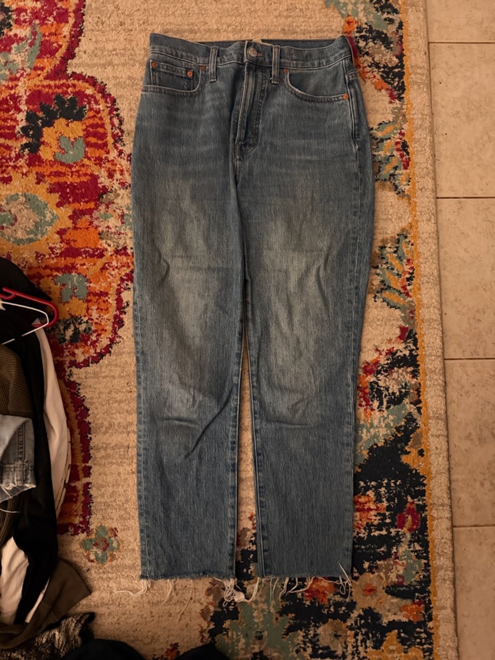 Madewell Perfect Vintage Straight-Leg Jeans